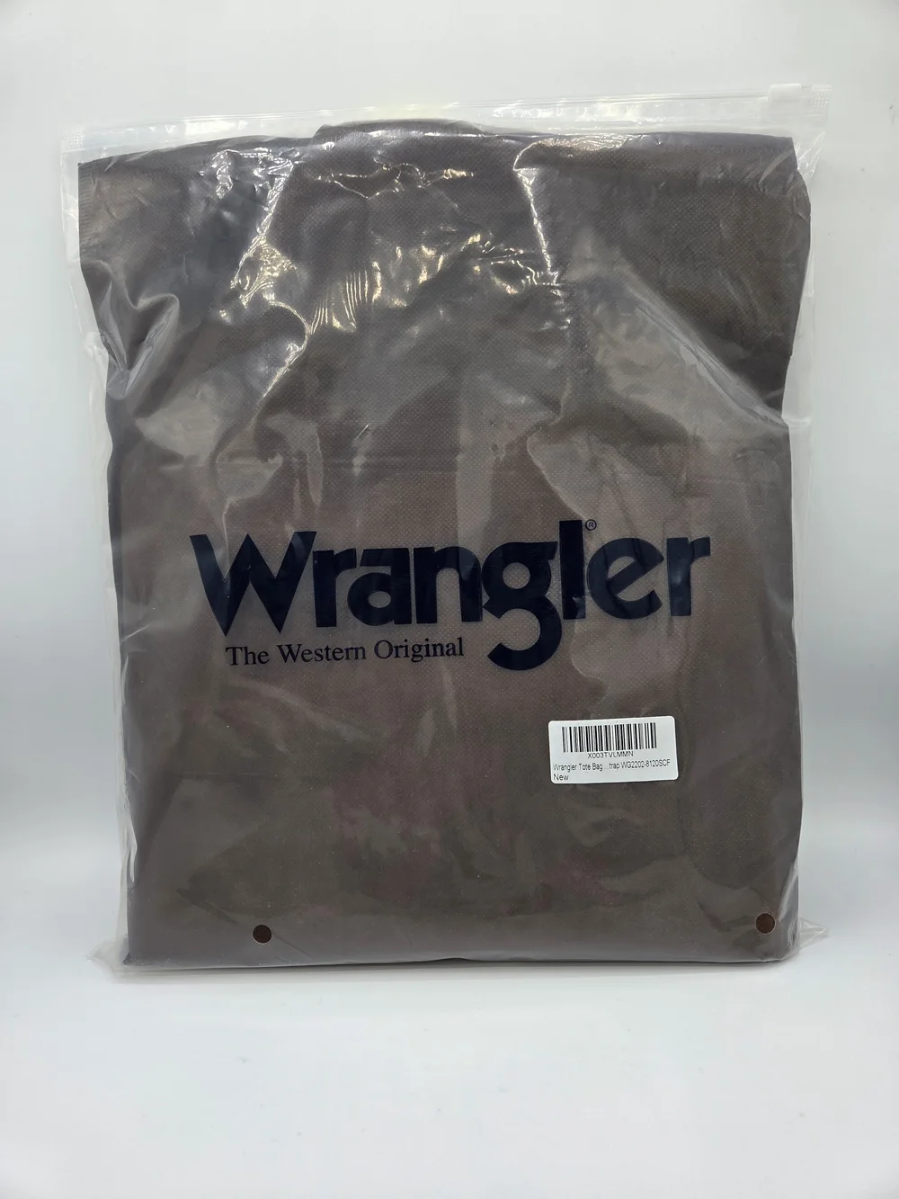 Wrangler Cream and Brown Boho Embroidered Hobo Tote